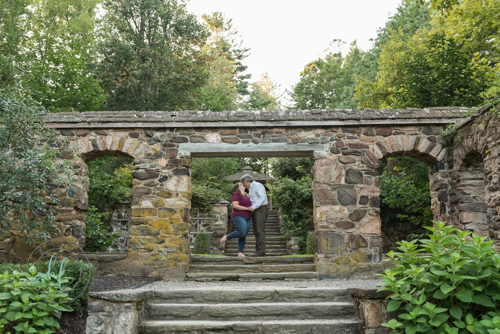 Parque Ridley Creek engagement photos