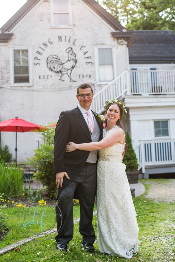 Spring Mill Cafe wedding