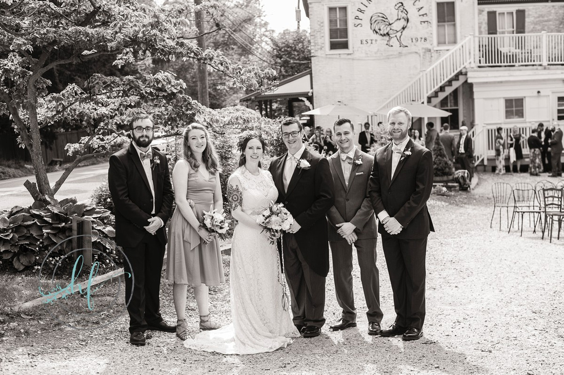 Spring Mill Cafe wedding