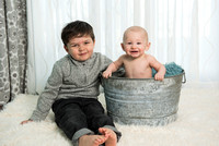 baby Tyler sitting up