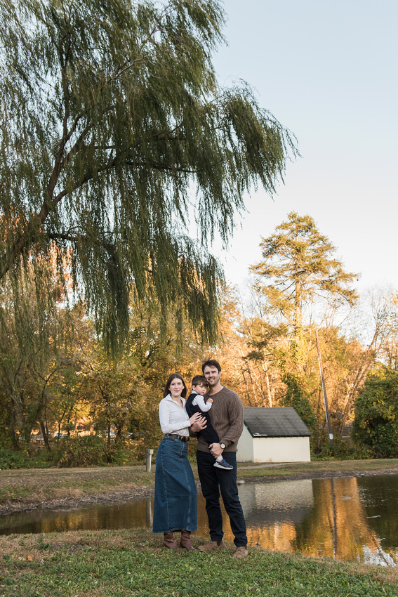 The Willows golden hour family session 2024