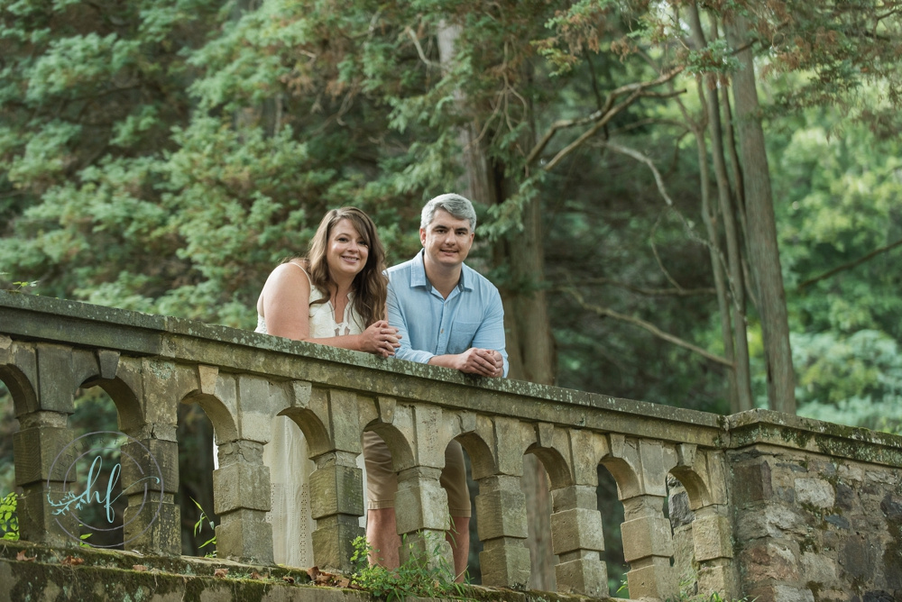 Parque Ridley Creek engagement photos