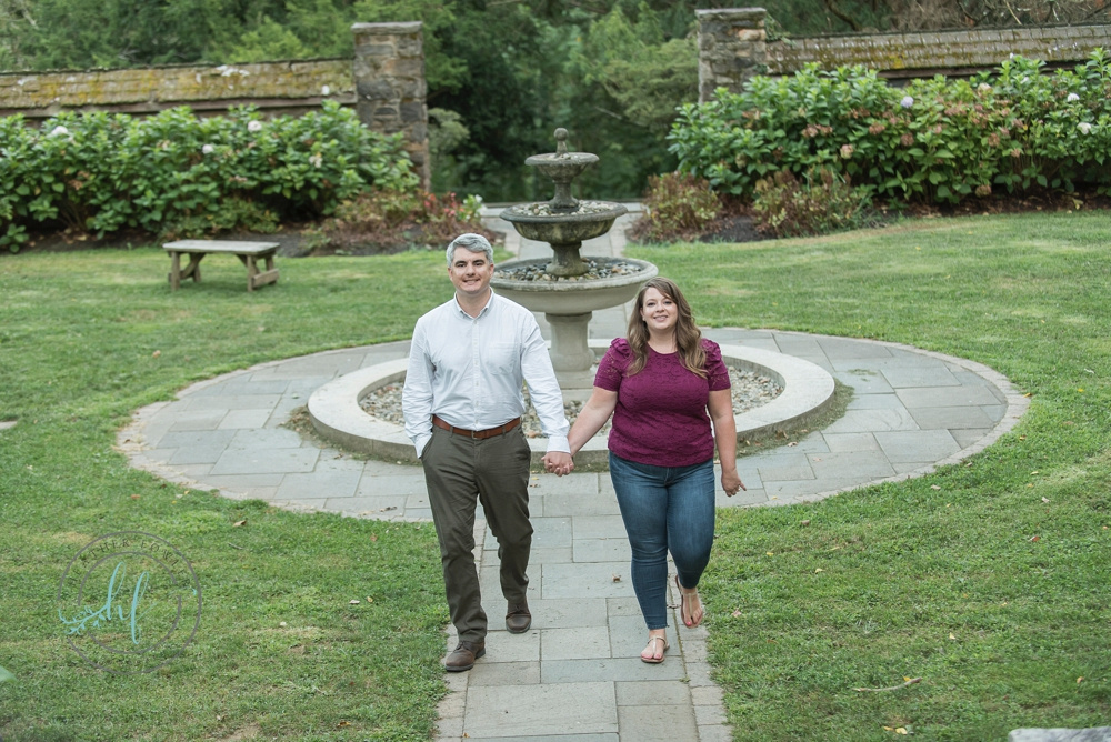 Parque Ridley Creek engagement photos